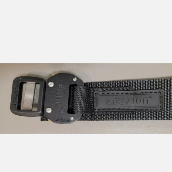 Fusion Tactical Riggers Belt Black 2” Wide SIZE: Small 28-33" - Picture 10 of 11